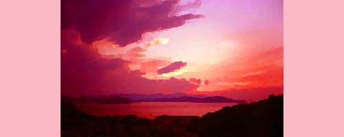 夕陽