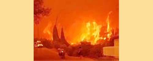 火事